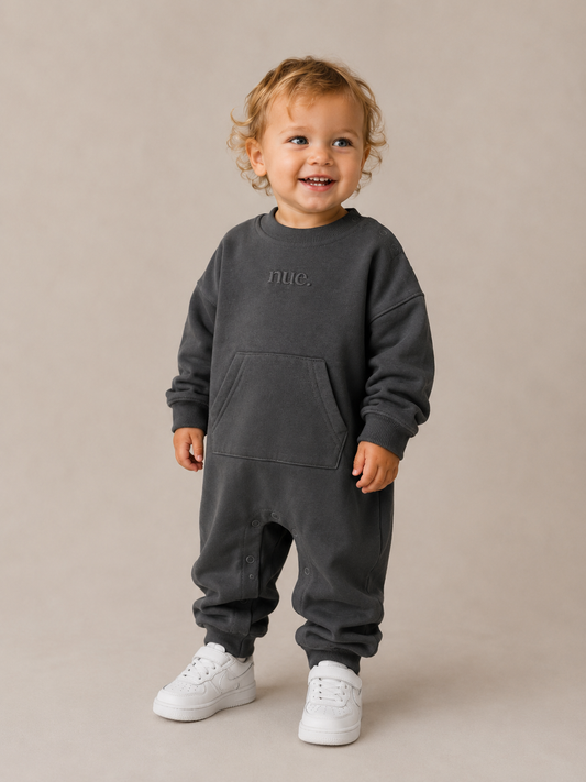 Signature Loungesuit - Washed Black