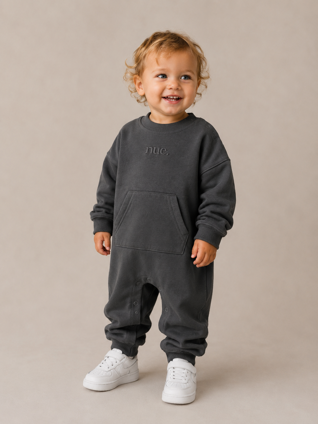 Signature Loungesuit - Washed Black