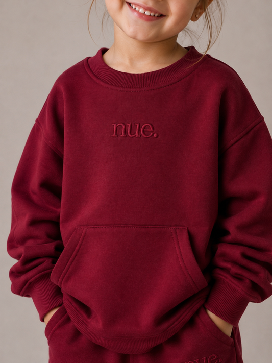 Kids Sweater - Burgundy