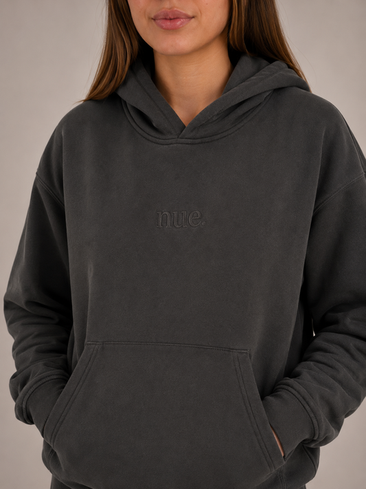 Unisex Hoodie - Washed Black