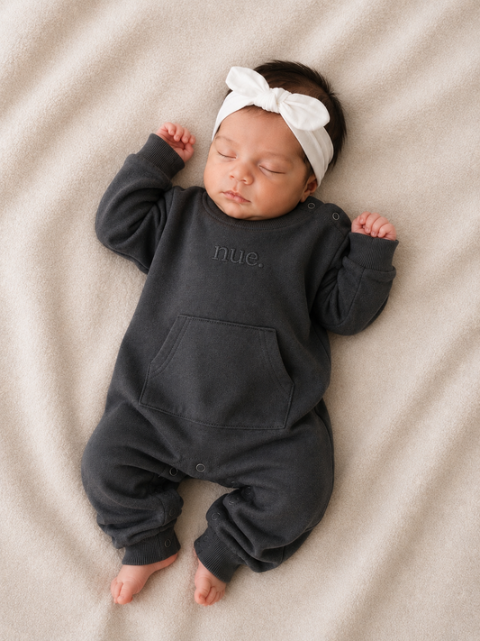 Signature Loungesuit - Washed Black