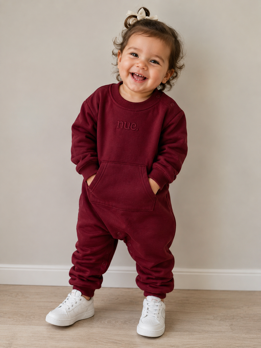 Signature Loungesuit - Burgundy