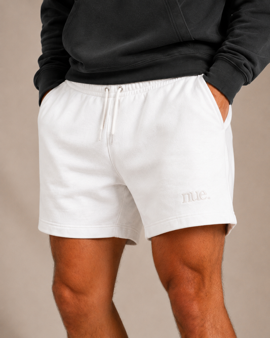 Unisex Signature Adult Shorts - Pure White