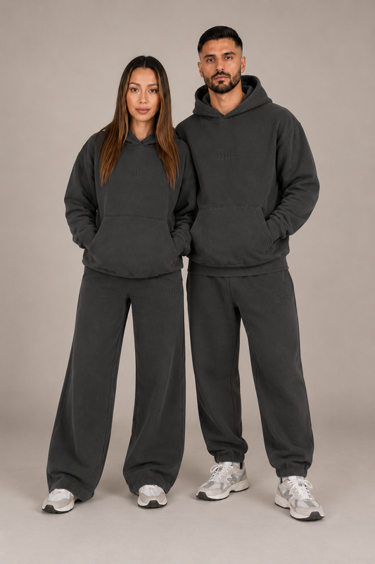Unisex Hoodie - Washed Black
