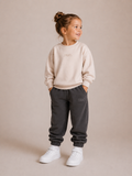 Girls Pullover - Blushed Cream