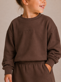 Girls Pullover - Hot Cocoa