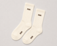 Adult Crew Socks - Buttercream