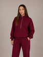 Unisex 3/4 Zip - Burgundy