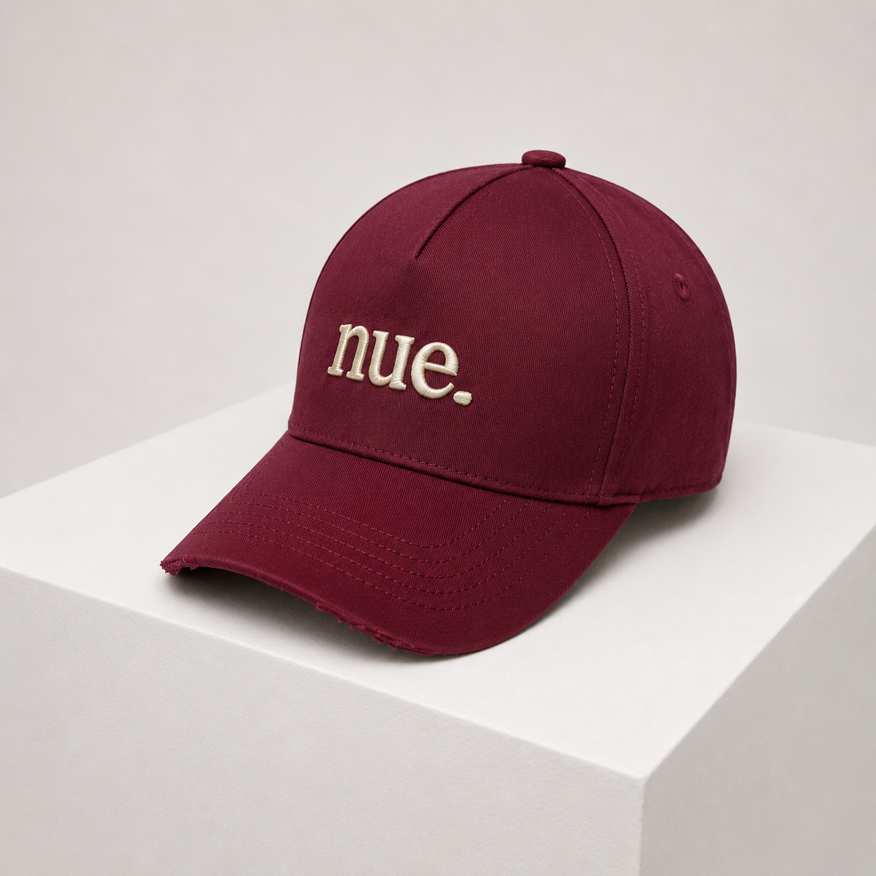 Kids Essential Cap - Burgundy