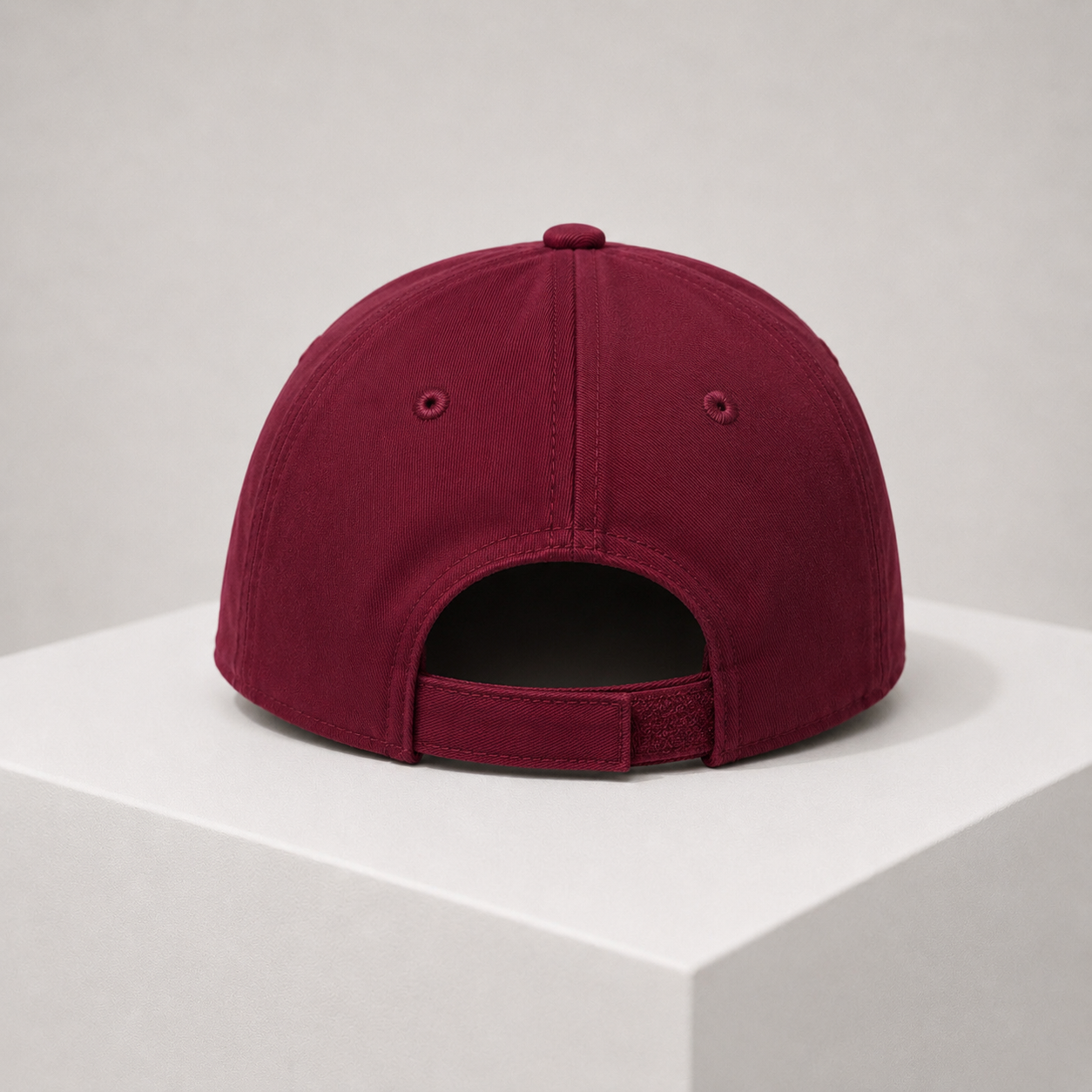 Kids Essential Cap - Burgundy