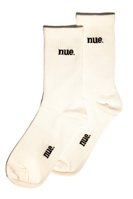 Adult Crew Socks - Buttercream