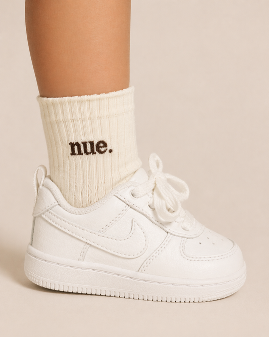 Kids Crew Socks - Buttercream