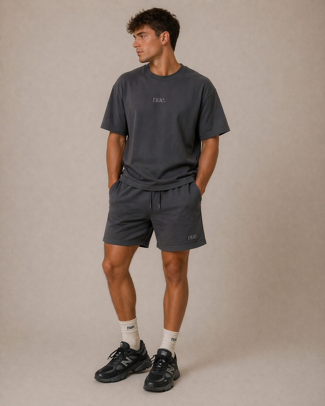 The Unisex Signature Adult Set - Taupe Grey