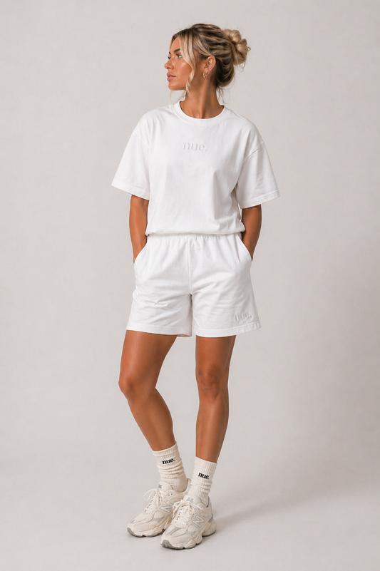 The Unisex Signature Adult Set - Pure White