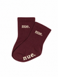 Kids Crew Socks - Burgundy