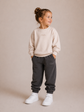 Girls Pullover - Blushed Cream