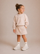 Girls Skirt - Blushed Cream